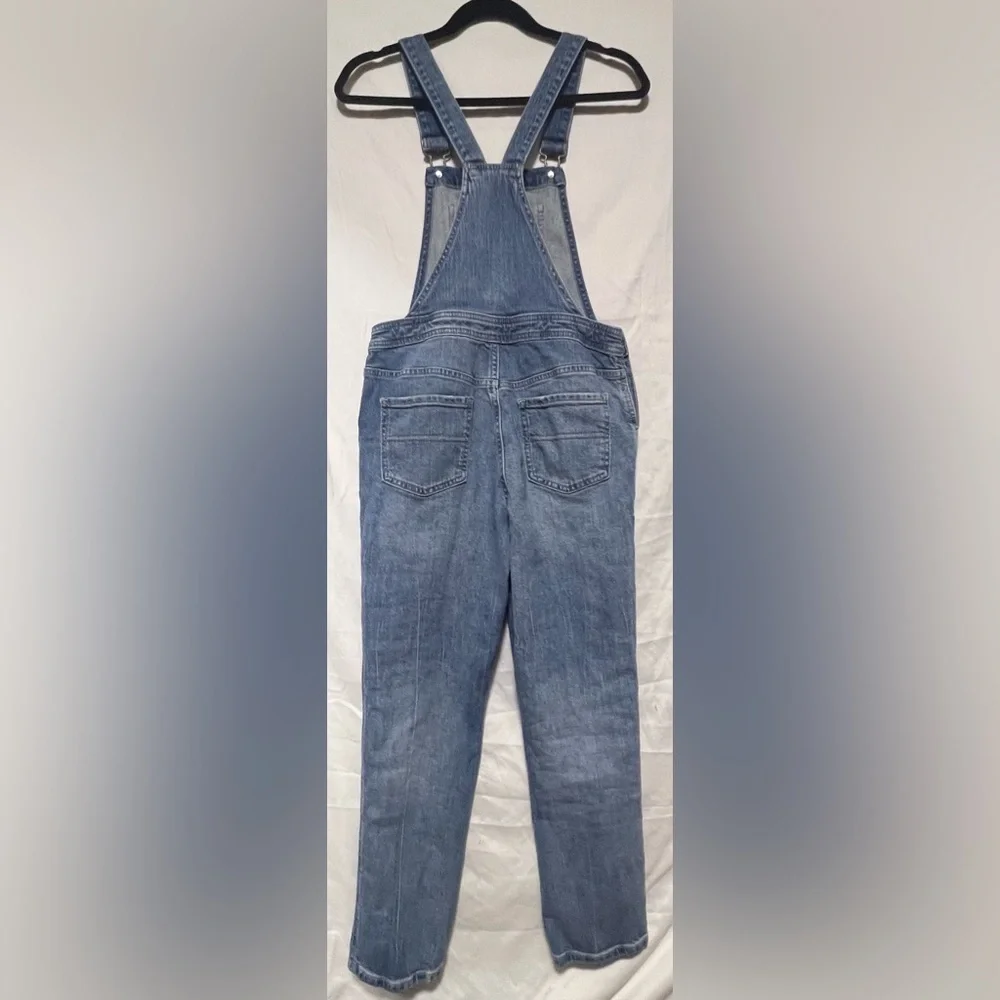 Cat & Jack Classic Blue Denim Overalls | Fall | Trendy | Casual | Cotton - Picture 8 of 15
